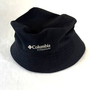 Columbia Titanium Women's L/XL Bucket Hat Omni-Shield‎ Black